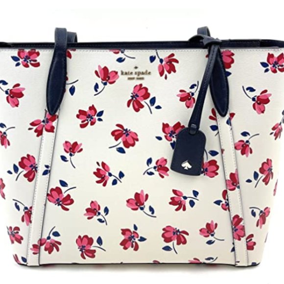 Kate Spade Cara Tea Garden Toss Large Tote - Picture 4 of 7